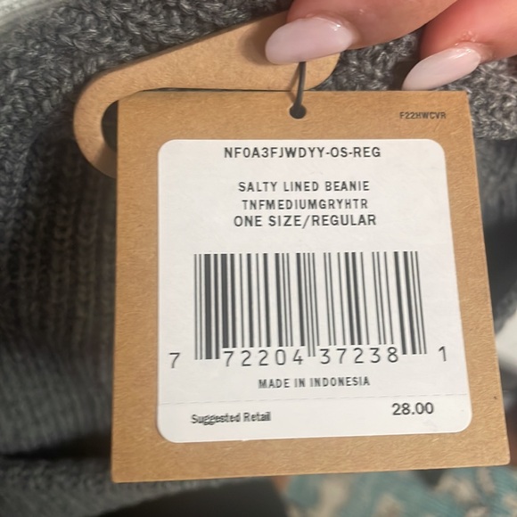 NWT The North Face Salty Lined Beanie - Picture 8 of 11